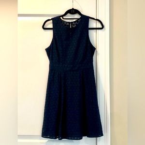 BCBGeneration Navy dress with navy shell
